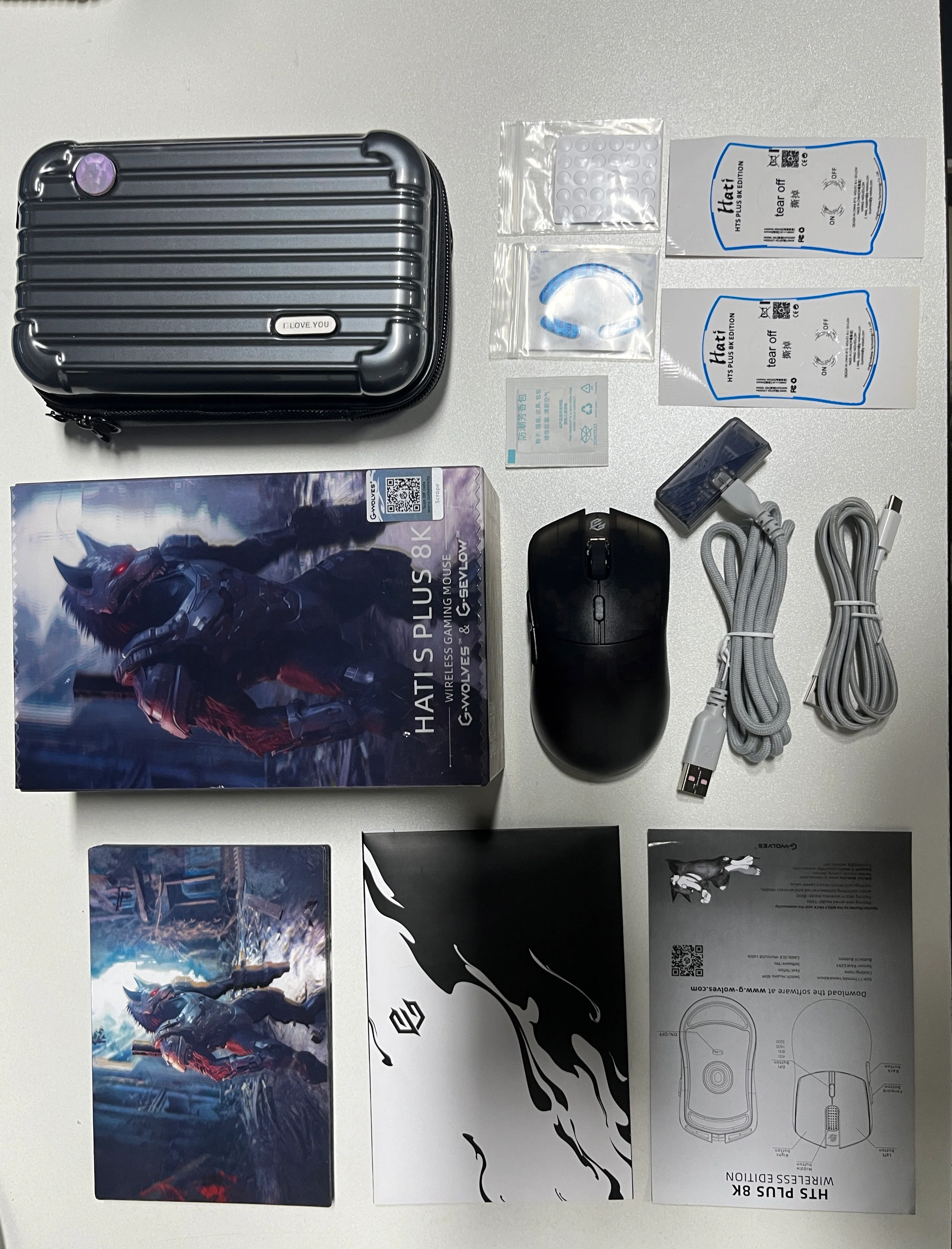 HTS Plus 8K Wireless Gaming Mouse,~45g，USB: Type C port (Including duties and taxes） - Image 32